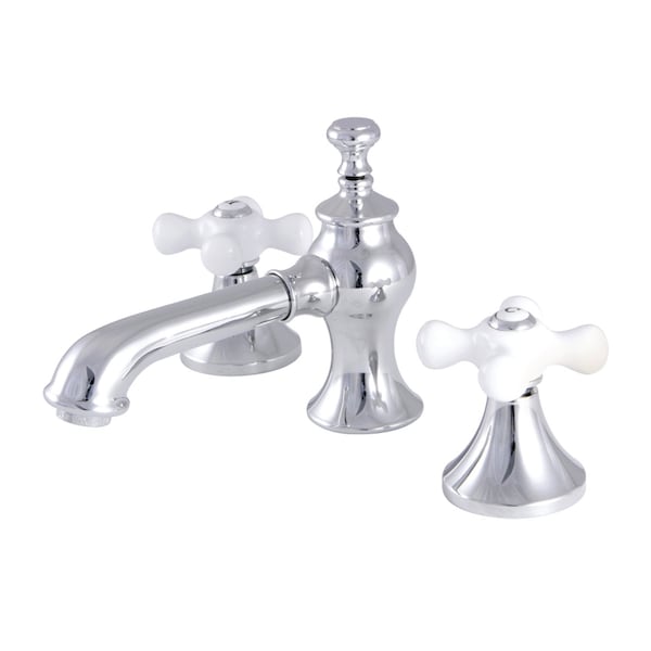 KC7061PX Vintage 8" Widespread Bathroom Faucet, Polished Chrome